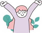 女性　健康的　イラスト